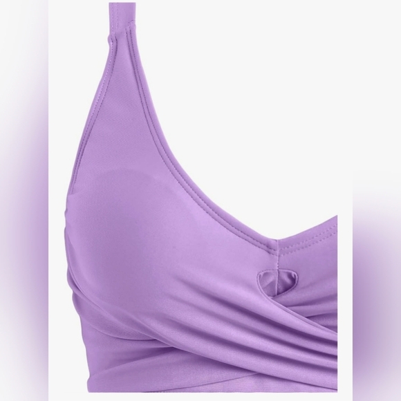 DRESSFO Women's High Waisted Bikini with Cover Up Skirt #887 - Picture 8 of 11